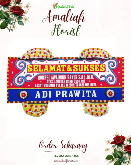 Papan Bunga Ucapan Selamat Way Jaha